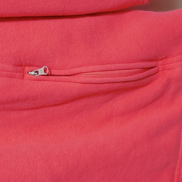 Cuffy's of Cape Cod Womens 1/4 Zip Pullover Top Pink Size L - Picture 3 of 7